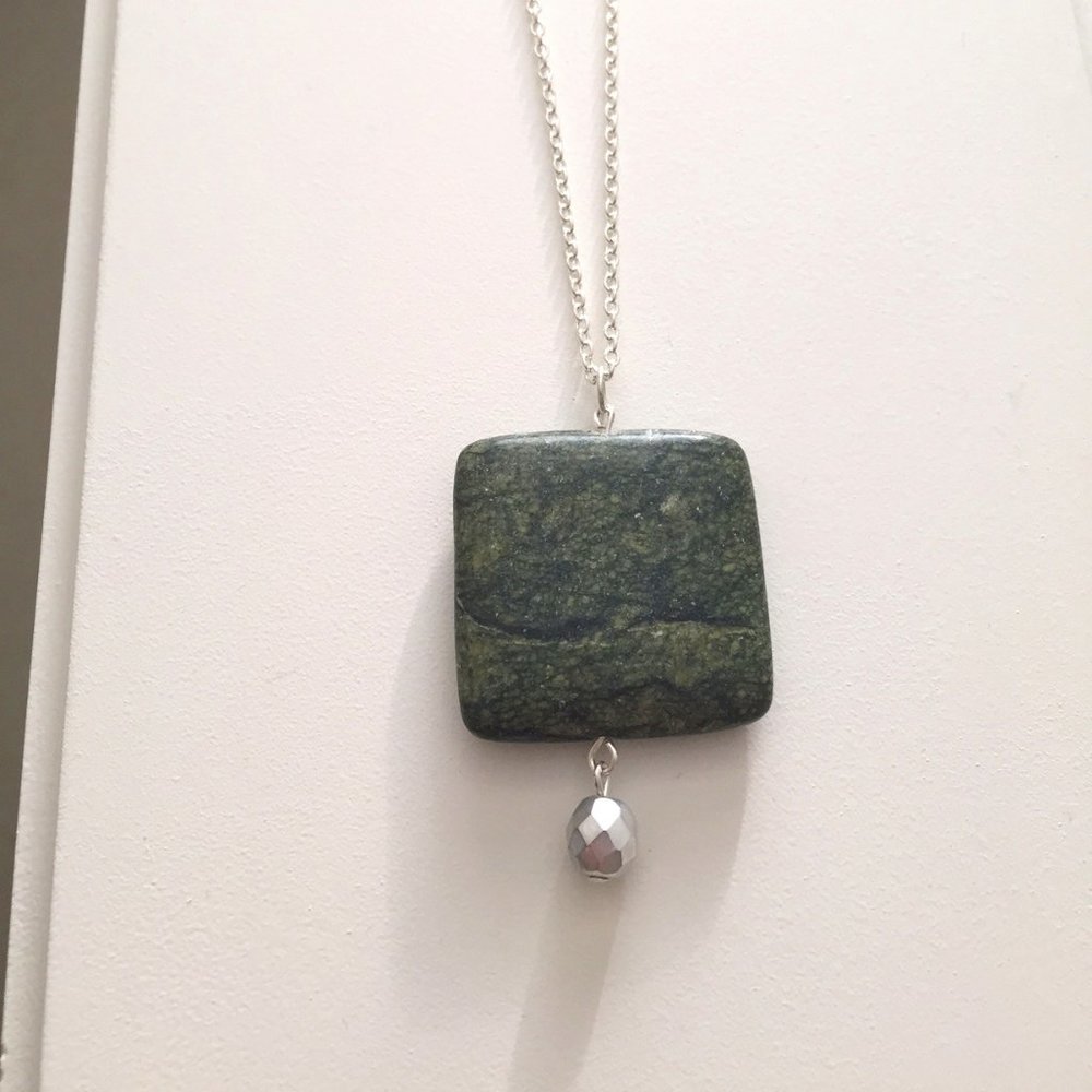 Green Stone Necklace